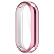 Xiaomi Smart Band 8   Mi Band 9   9 NFC Electroplating Full Protection Cover Flexible Watch Frame Case - Pink Fashion