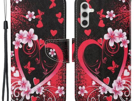 Wonderland Samsung Galaxy S24 flip case - Red Heart Supply