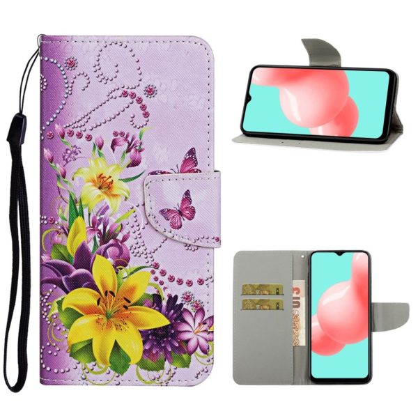 Wonderland Samsung Galaxy A12 5G flip case - Yellow Flower Supply