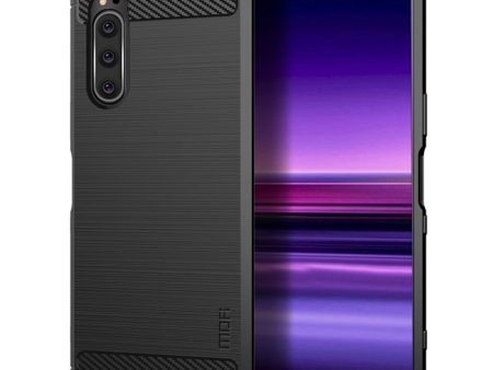 MoFi Carbon Sony Xperia 5 cover - Black Online now