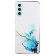 Marble design Samsung Galaxy A25 cover - Blue Hot on Sale