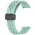 20mm silicone strap for Samsung Galaxy Watch 6   5   4 - Teal Green on Sale