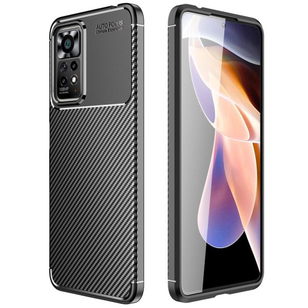 Carbon Shield Xiaomi Redmi Note 11 Pro Plus 5G   11 Pro 5G case - Black Online Sale