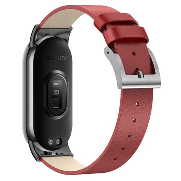 Xiaomi Smart Band 8 Genuine leather strap - Red Discount