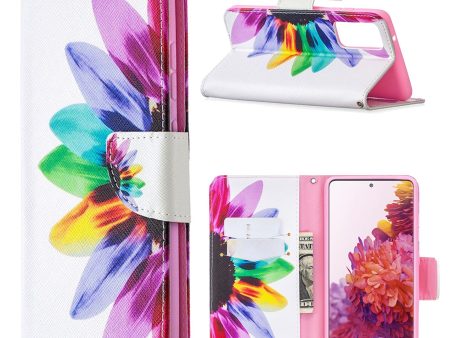 Wonderland Samsung Galaxy S20 FE 5G   S20 FE  flip case - Colorful Petal For Discount