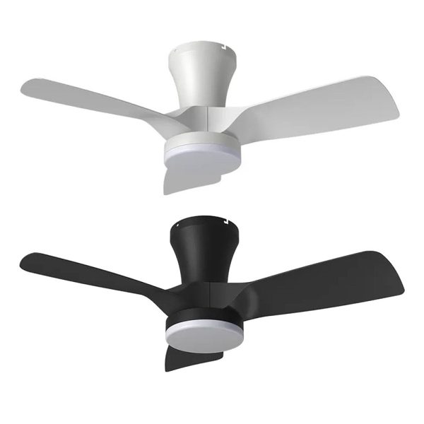 32  Kiwi DC Ceiling Fan White, Black with Light 5507062, 5507063 Vencha Lighting on Sale