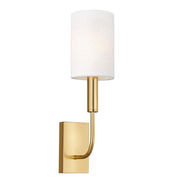 Brianna Indoor Wall Light Burnished Brass, Polished Nickel For Discount