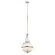 Aster 3Lt Pendant Light in Natural Brass or Polished Nickel Sale