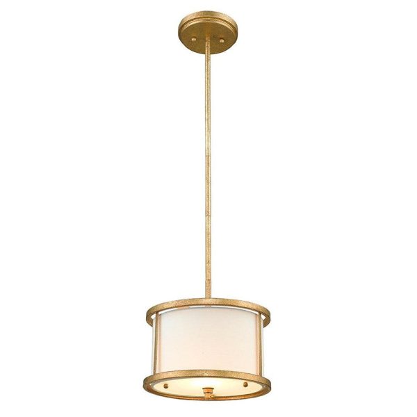 Lemuria Duo-Mount Mini Pendant Light Distressed Gold on Sale