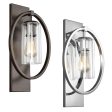 Marlena Indoor Wall Light Antique Bronze, Polished Chrome For Cheap