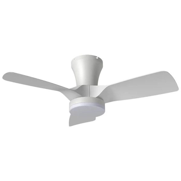 32  Kiwi DC Ceiling Fan White, Black with Light 5507062, 5507063 Vencha Lighting on Sale