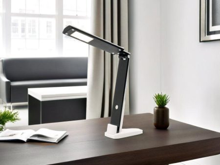 Devo LED Task Lamp in Black Online Sale