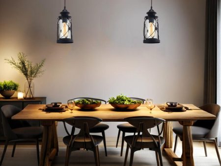 Bradford Pendant Light in Black or Antique Silver Online Hot Sale