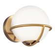 Apollo Indoor LED Wall Light Burnished Brass, Polished Nickel Discount