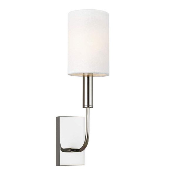 Brianna Indoor Wall Light Burnished Brass, Polished Nickel For Discount