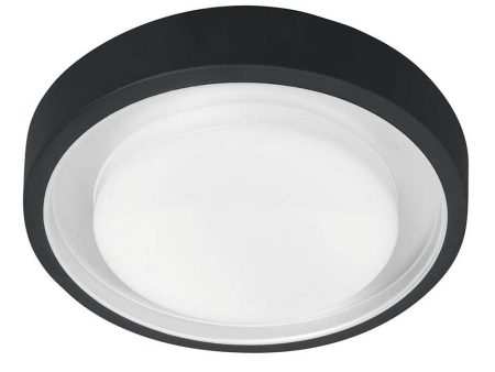 ingrid Outdoor Wall Light 2Lt in Graphite For Sale