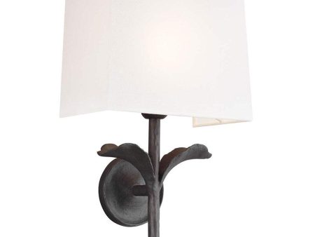 Georgia Indoor Wall Light Aged Iron Online Hot Sale