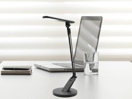 Flick LED Task Lamp in Matt Black Fashion