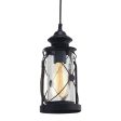 Bradford Pendant Light in Black or Antique Silver Online Hot Sale