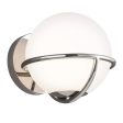 Apollo Indoor LED Wall Light Burnished Brass, Polished Nickel Discount