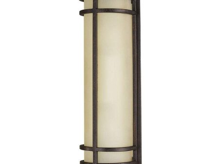 Fusion Indoor Wall Light 2Lt Grecian Bronze Online Sale