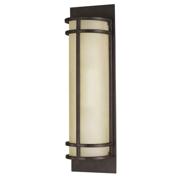 Fusion Indoor Wall Light 2Lt Grecian Bronze Online Sale