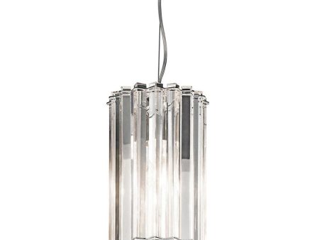 Crystal Skye 2Lt Mini LED Pendant Light in Chrome Online Hot Sale