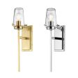 Alton Indoor Wall Light in Brushed Brass or Chrome Online