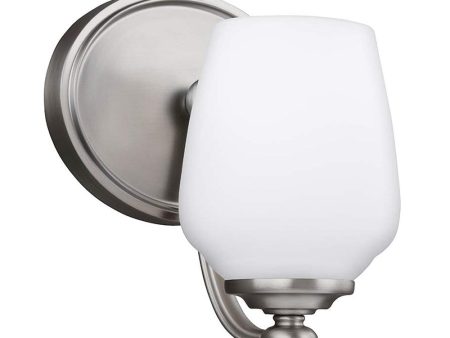 Vintner Indoor Wall Light Satin Nickel For Discount